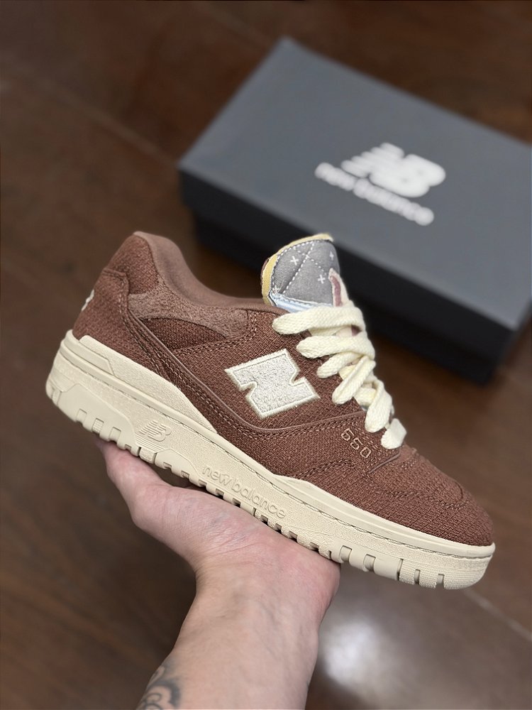 完売品❗️サイズM❗️ Stone × NewBalance NEW BALANCE 55 (black/gum) - Corre de Rua