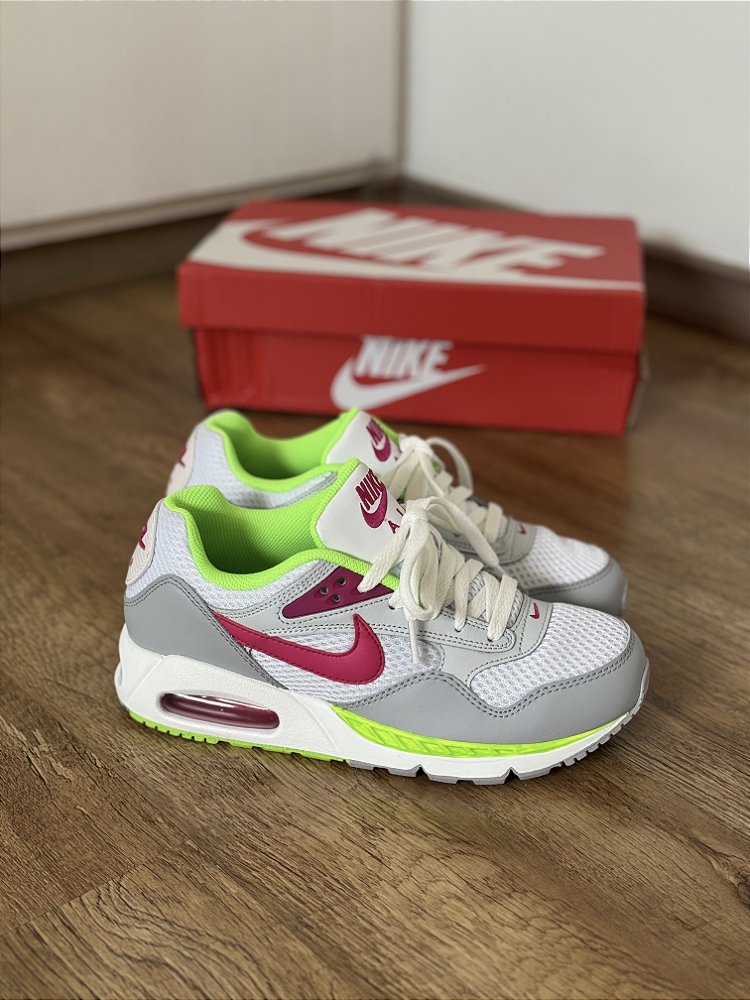 Tênis Nike Air Max 97 Verde E Rosa Tênis Nike Air Max AP Branco E Rosa