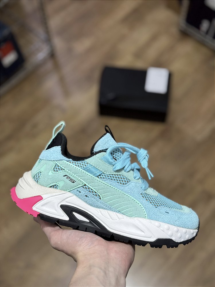 RaRa PUMA RS-TRACK HORIZON (azul) - Corre de Rua