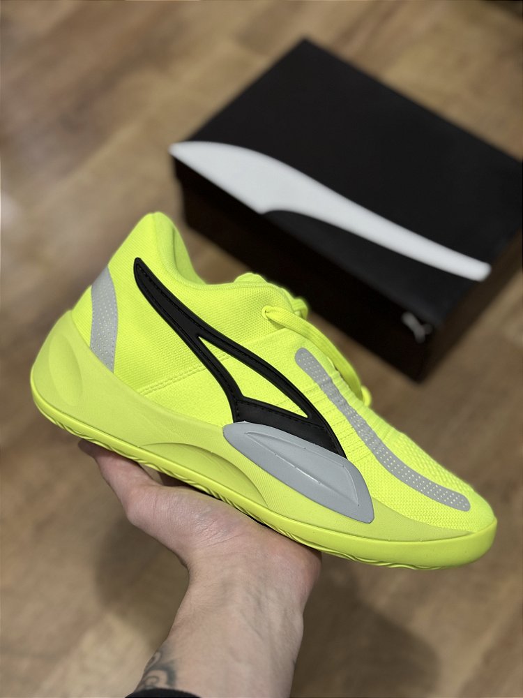 ルイ PUMA RS-Z LTH (black/lime squeeze) - Corre de Rua