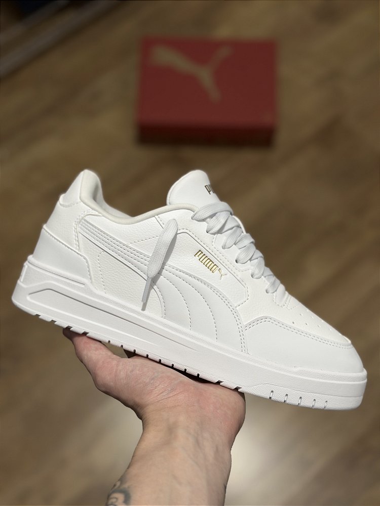PUMA RS-Z REINVENT (white/fluo pink) - Corre de Rua