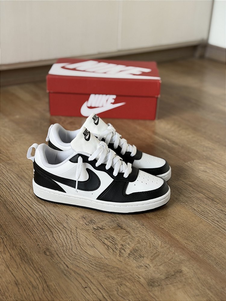 NIKE COURT BOROUGH 2 (branco/laranja) - Corre de Rua