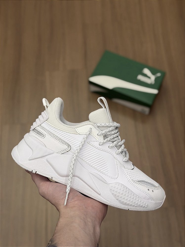 PUMA RS-Z REINVENT (white/fluo pink) - Corre de Rua