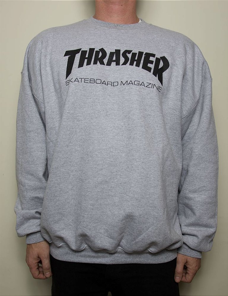 thrasher doubles moletom com capuz