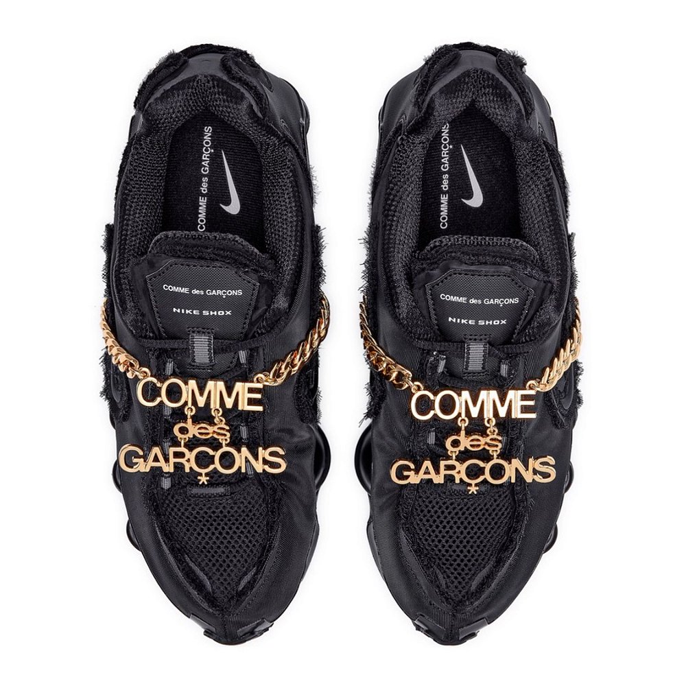 nike shox tl comme des garcons