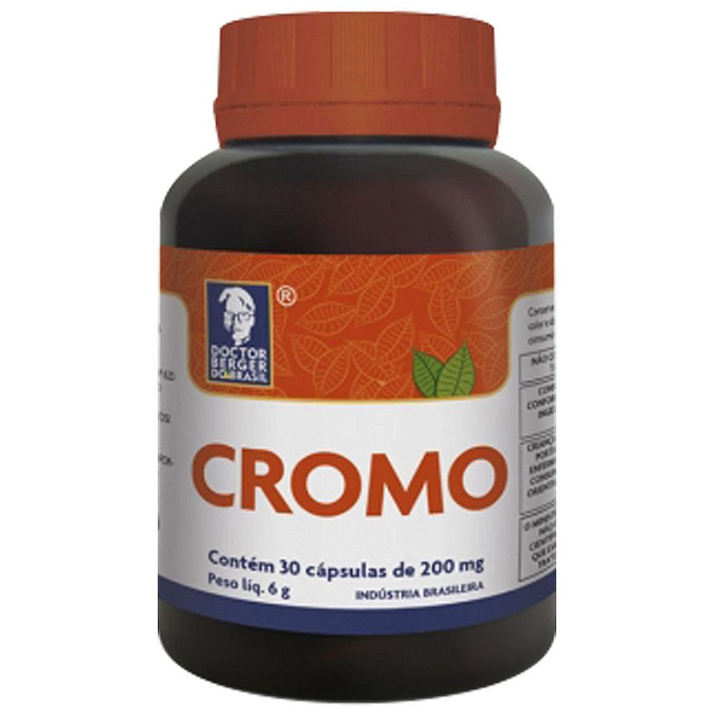 CROMO 30CPS X 200MG DOCTOR BERGER - SANTO NATURAL