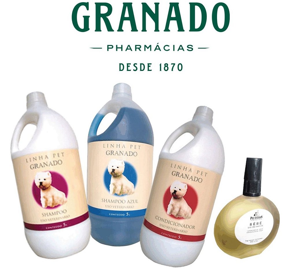 kit granado, shampoo azul, shampoo tradicional, condicionador granado