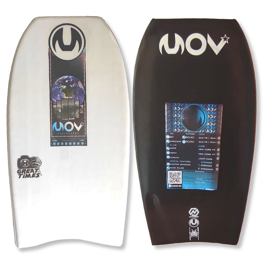 Prancha de Bodyboard MOV Modelo Profissional Great Times Frente