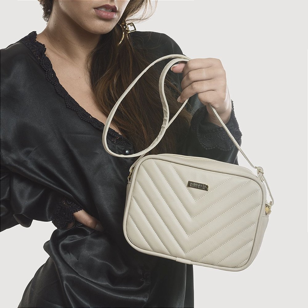 jet set medium quilted leather crossbody bolsa