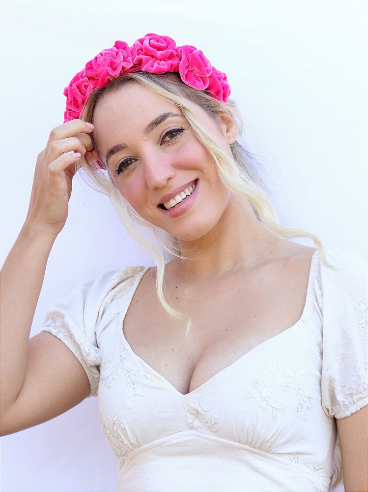 Tiara Veludo Rosalinda Barbie - G. Offer - Acessórios de Cabelo