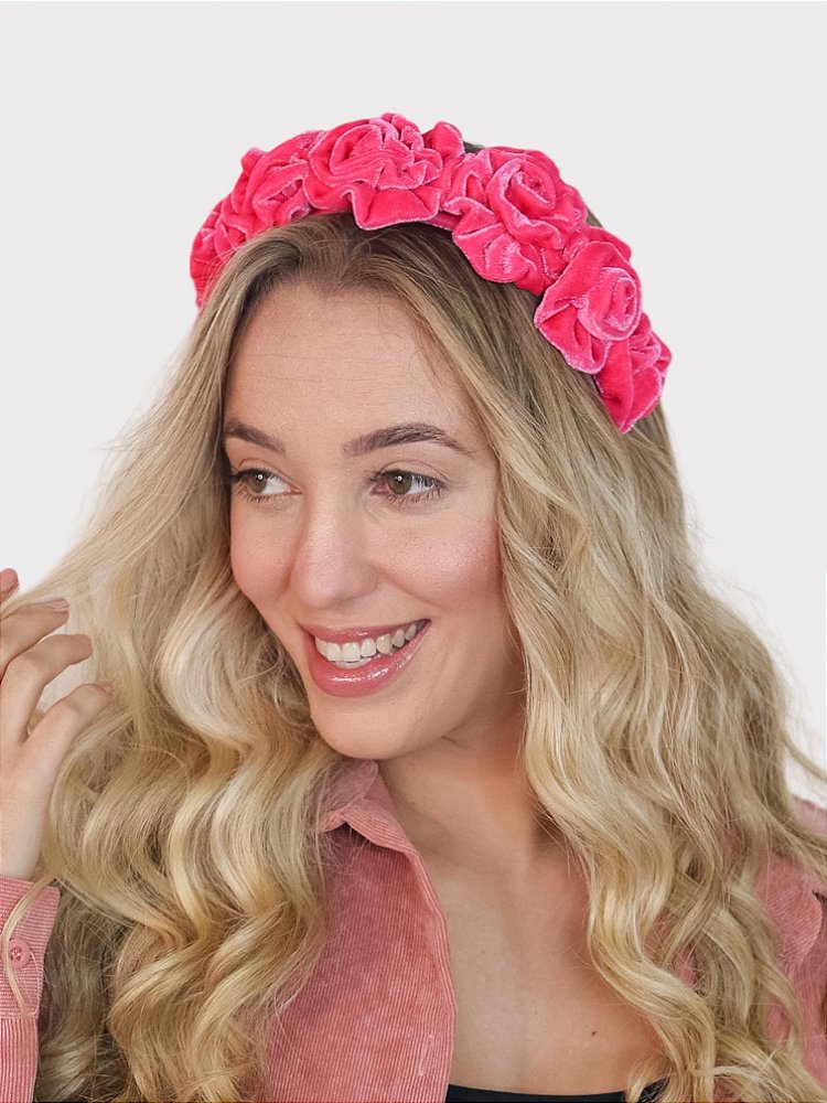 Tiara Veludo Rosalinda Barbie - G. Offer - Acessórios de Cabelo