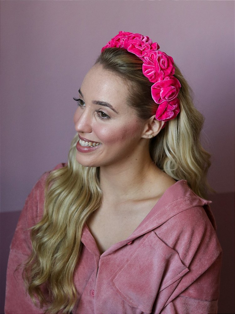Tiara Veludo Rosalinda Barbie - G. Offer - Acessórios de Cabelo