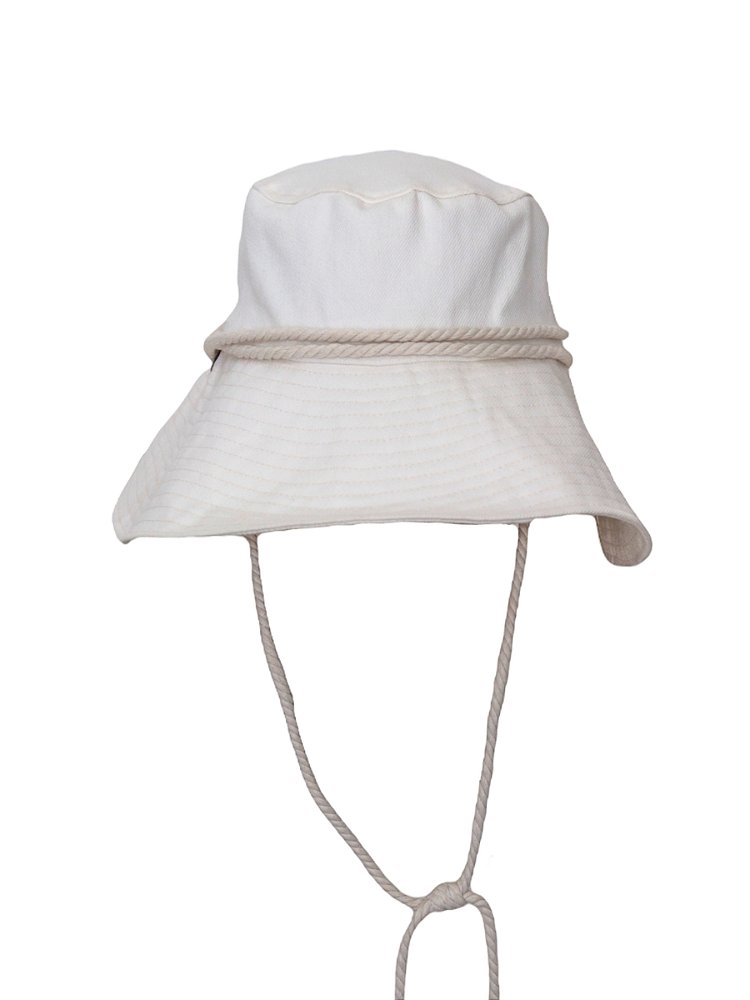 Bucket Hat Sarja Off White com Cordão - G. Offer® Acessórios