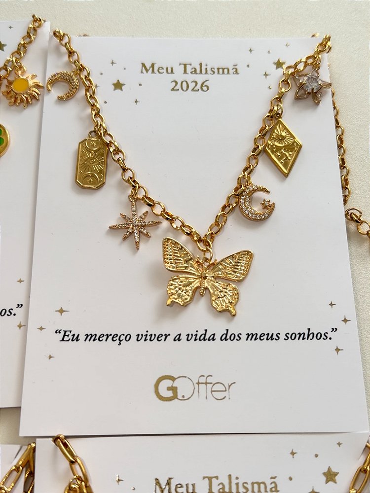 Colar Meu Talismã personalizado