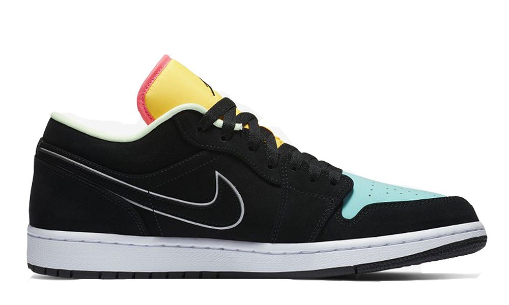 AIR JORDAN 1 LOW SE ' AURORA GREEN ' - Os melhores TÃªnis estÃ£o aqui