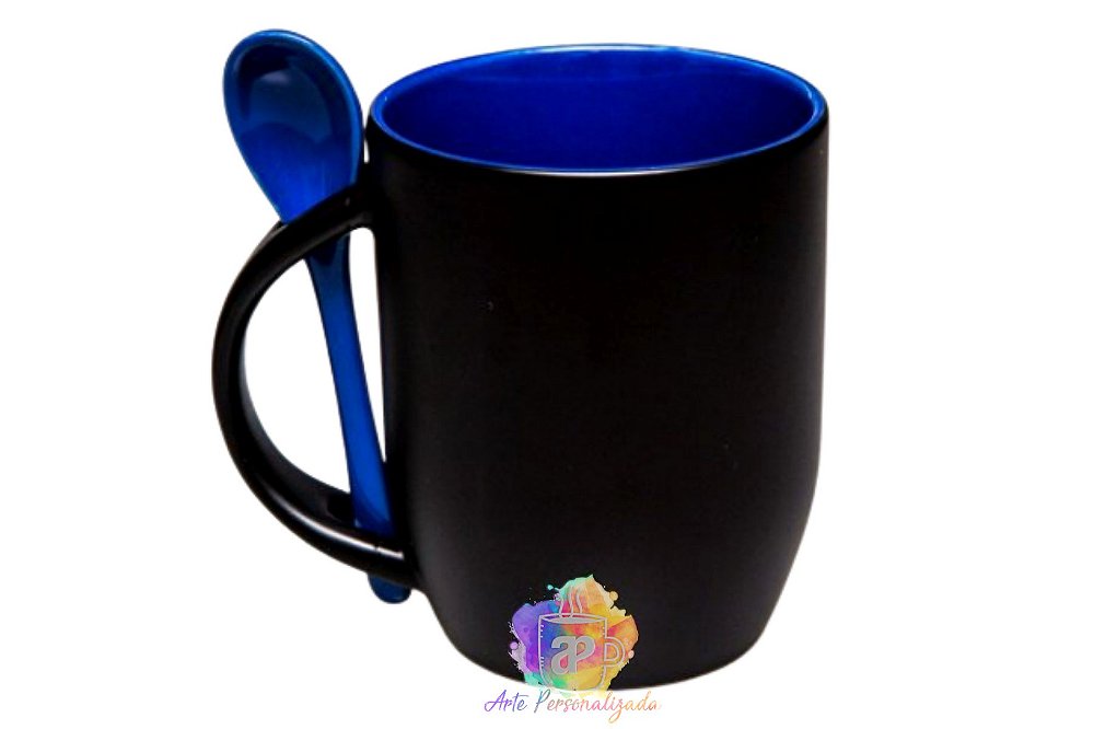 Caneca Mágica Com Colher - Arte Personalizada | Brindes e Presentes Caneca Mágica Com Colher - Arte Personalizada | Brindes e Presentes
