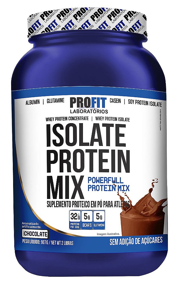 Whey Isolate Protein Mix 900gr Pote ProFit Labs Mercado Suplemento Mercado Suplemento