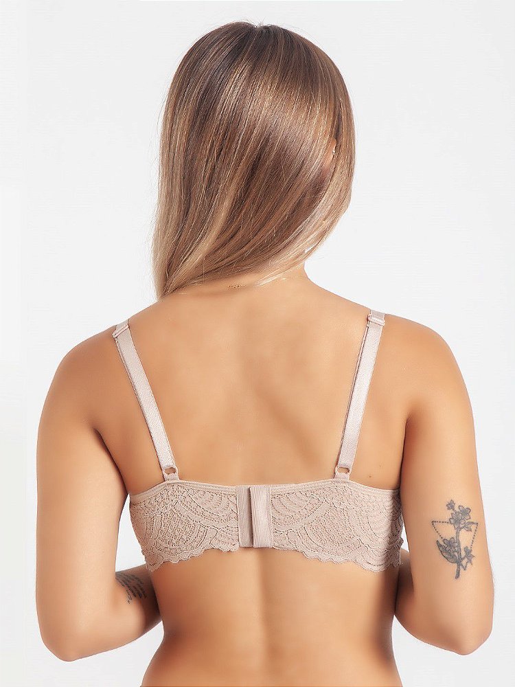 SUTIÃ CHARMING BASIC NUDE FioNobre Lingerie Praia e Fitness Loja Online