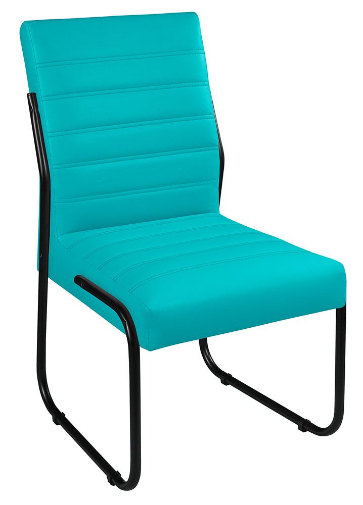 Cadeira Azul Turquesa em Courino - Zargo - Distribuidor Oficial Essencial  Estofados
