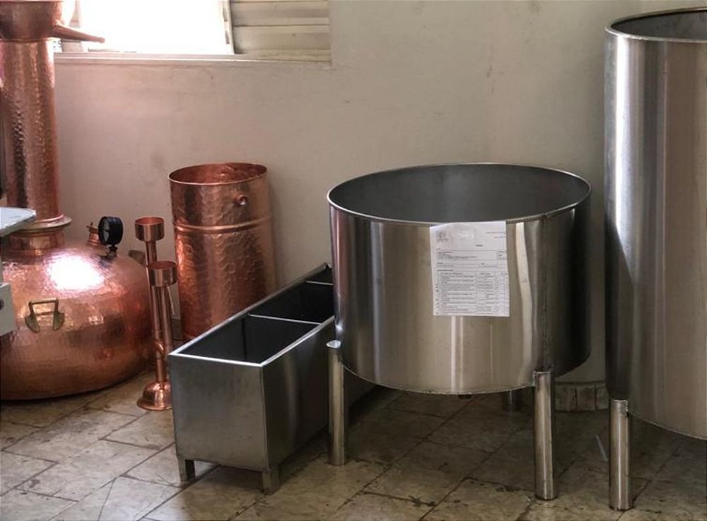 Destilaria Cachaça Completa 48 Litros Dia - Cobre Brasil artesanatos