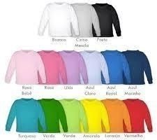 camiseta manga longa barata