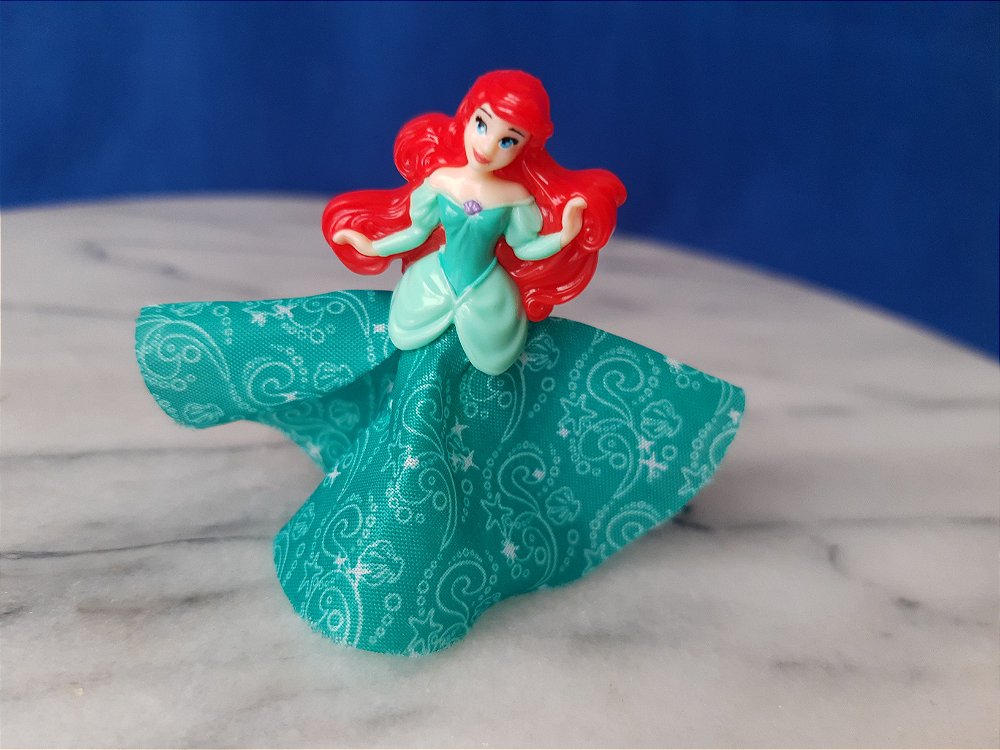 Miniatura Disney da Ariel., A pequena sereia, coleção Kinder surprise usada  6 cm - Taffy Shop - Brechó de brinquedos