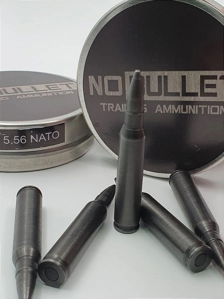 Snap Caps Munição De Manejo Treino Tiro Seco Calibre 5.56 NATO .223