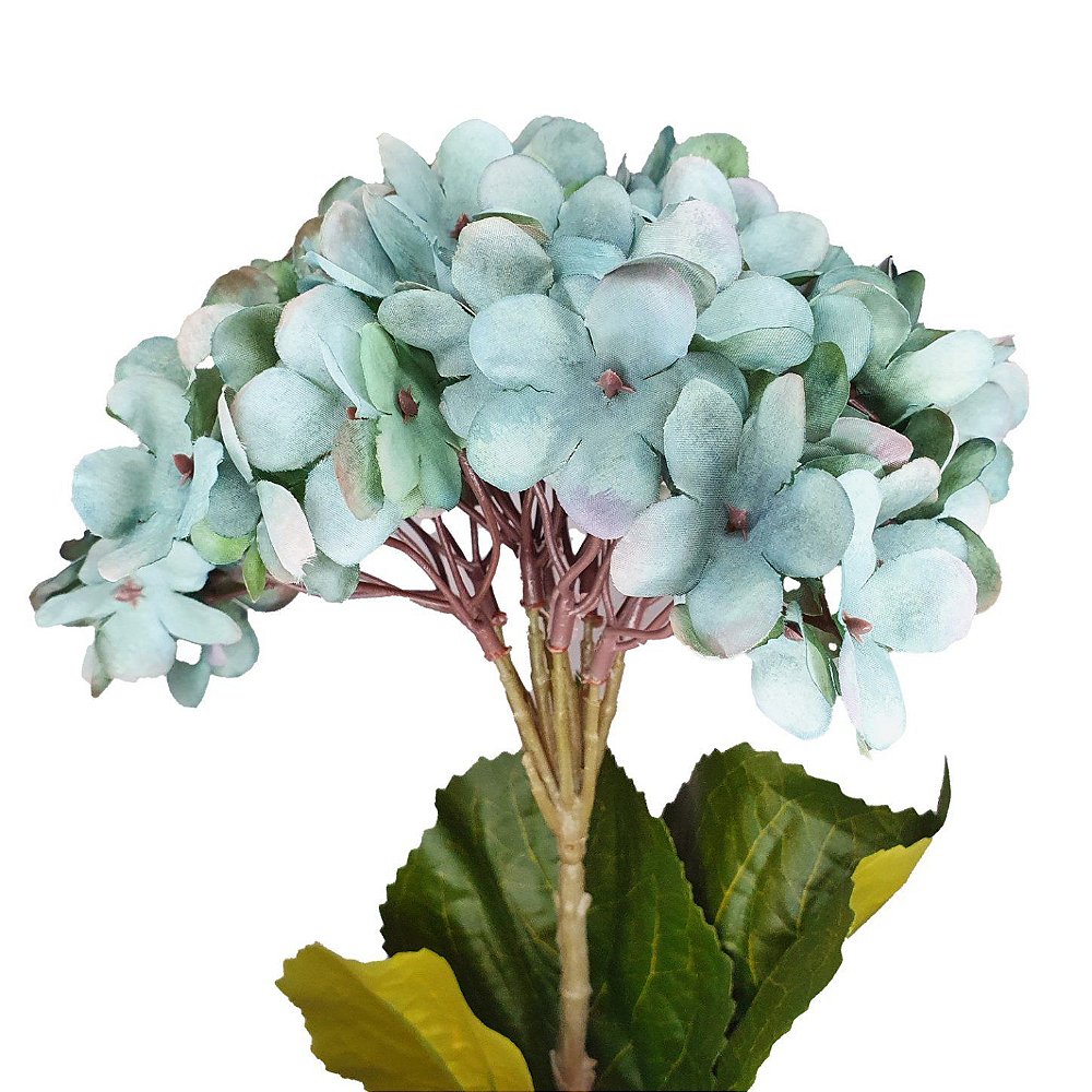 Hortensia Decorativa 60cm - 1 unidade - Rizzo Embalagens - Rizzo Embalagens