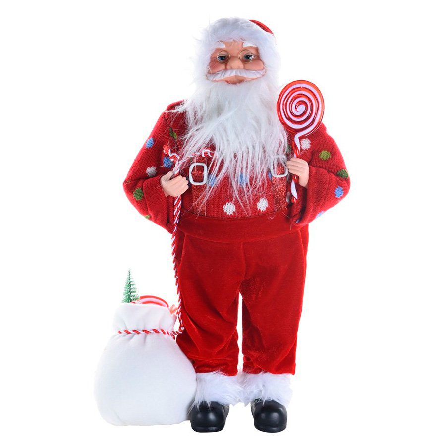 Papai Noel Vermelho - Saco de Doces Tamanho P - 1 unidade - Cromus - Rizzo Embalagens - Rizzo Embalagens Papai Noel Vermelho - Saco de Doces Tamanho P - 1 unidade - Cromus - Rizzo Embalagens - Rizzo Embalagens