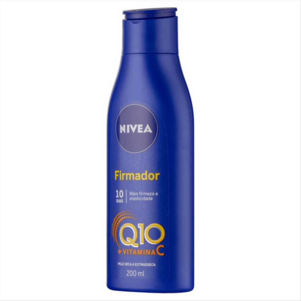 HIDRATANTE CORPORAL NIVEA FIRMADOR Q10 + VITAMINA C PELE EXTRASSECA 200ML