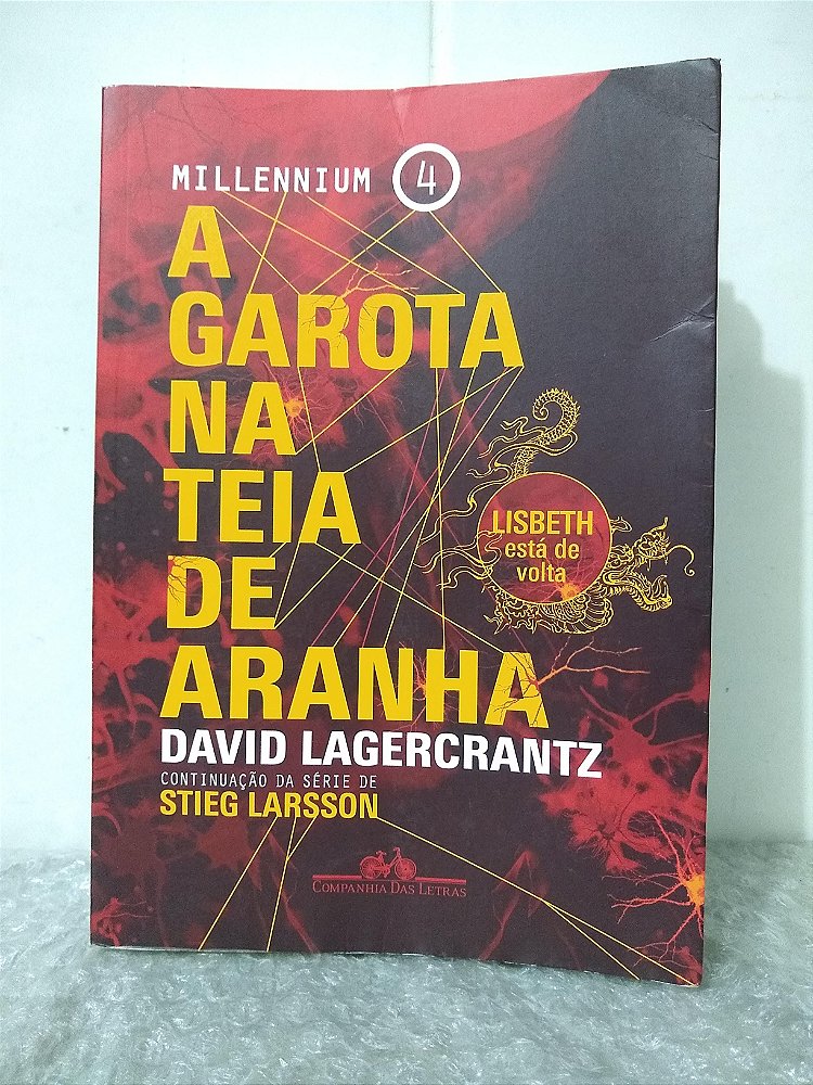 A Garota na Teia de Aranha David Lagercrantz Seboterapia Livros