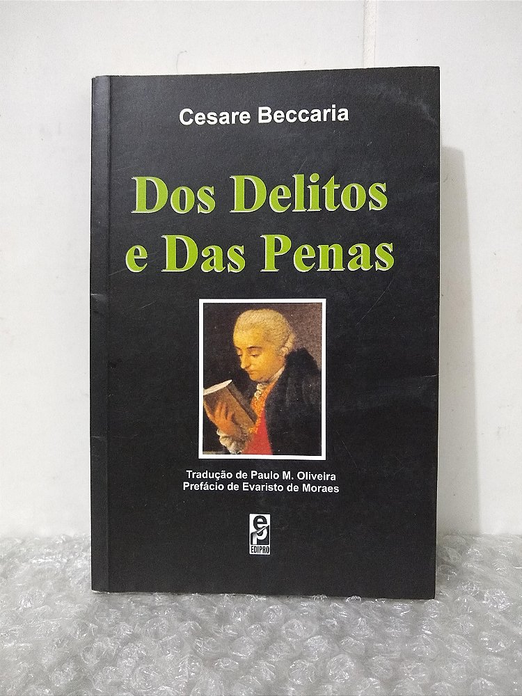 Dos Delitos e das Penas - Cesare Beccaria (grifos danificado ...
