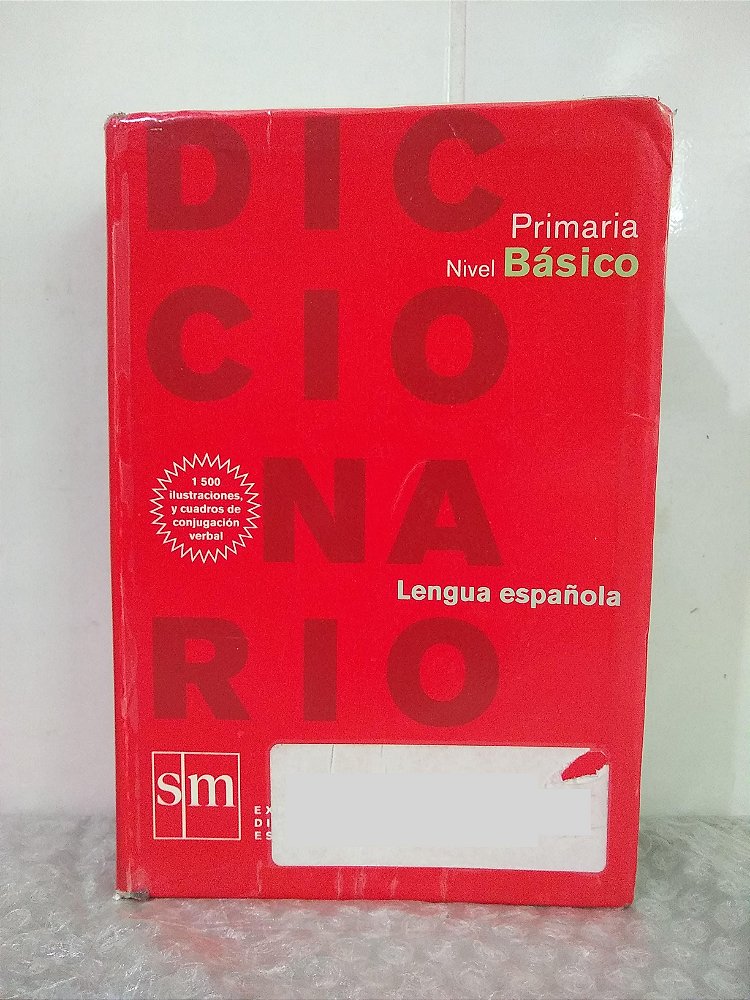 Diccionario Primaria Nivel Básico Lengua Española Editora SM Seboterapia Livros Diccionario Primaria Nivel Básico Lengua Española Editora SM Seboterapia Livros