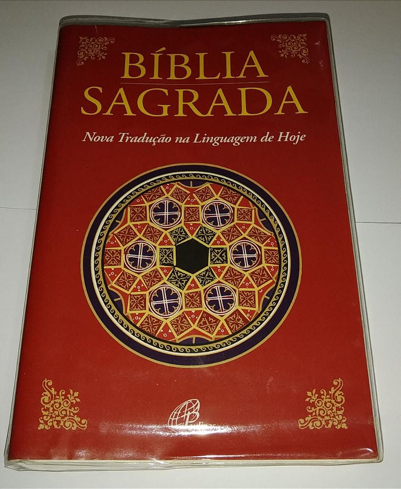 Bíblia sagrada Nova tradução na linguagem de hoje Paulinas Seboterapia Livros Bíblia sagrada Nova tradução na linguagem de hoje Paulinas Seboterapia Livros