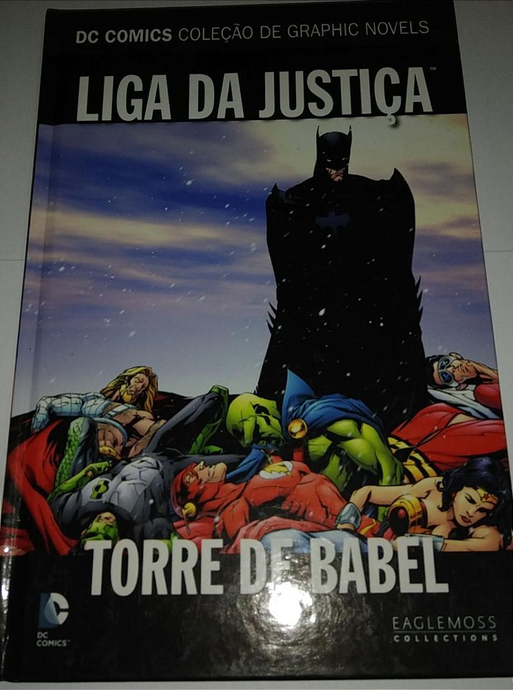 Liga da justiça - Torre de Babel - DC Comics - Graphic Novels - Seboterapia  - Livros