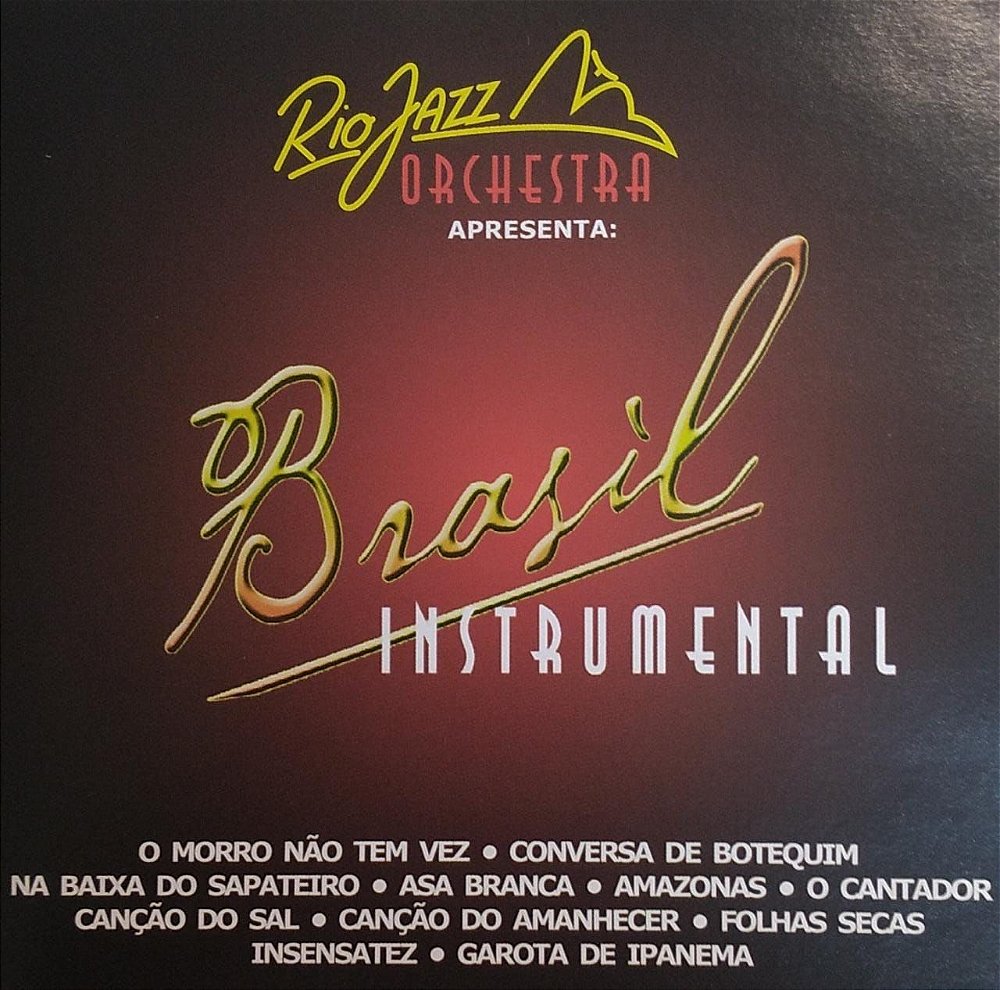 CD - Brasil Instrumental - Rio Jazz Orchestra - Colecionadores Discos -  vários títulos em Vinil, CD, Blu-ray e DVD