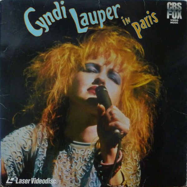 LD Cyndi Lauper  Cyndi Lauper In Paris Colecionadores Discos