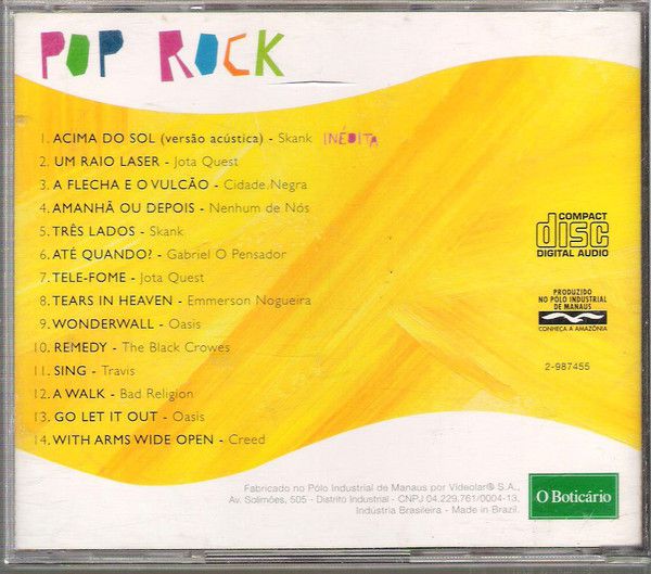 CD - Pop Rock (Vários Artistas) - Colecionadores Discos - vários ...