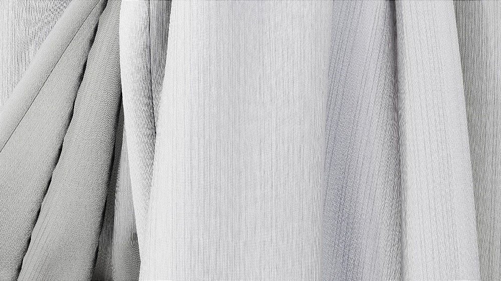 Tecido para Cortina American Madras liso Branco - Largura 2,90m - AME