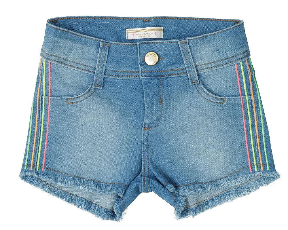 short neon jeans
