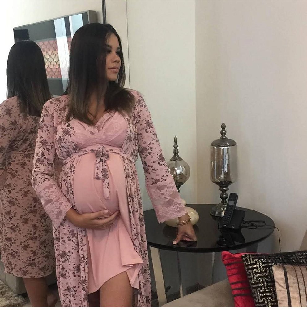 CAMISLA MATERNA E HOBBY MEDIO COM MANGAS CUMPRIDAS - Mima Lingerie - Agora  Mãe, Pra Sempre Mulher!