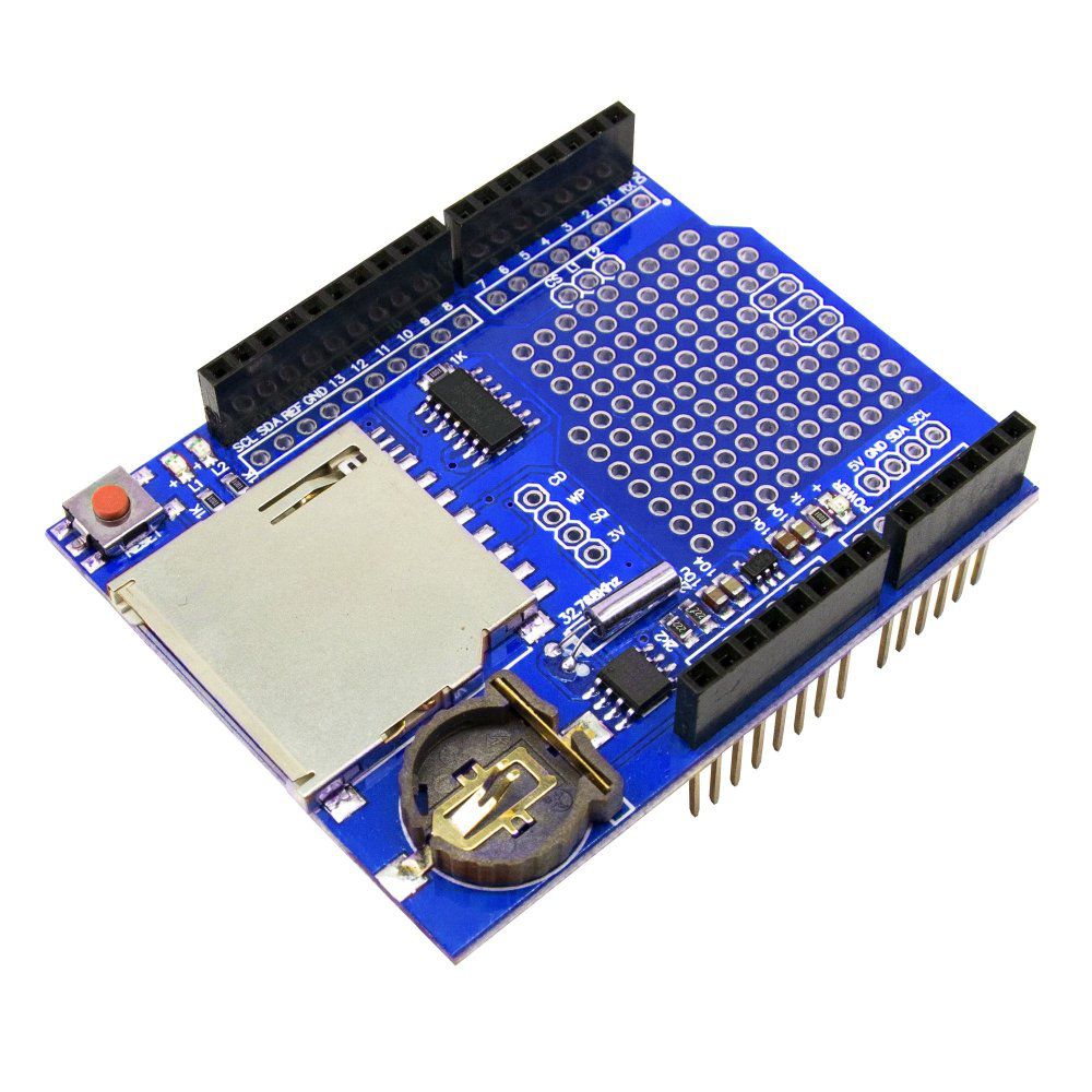 Shield Data Logger com RTC DS1307 AutoCore Robótica