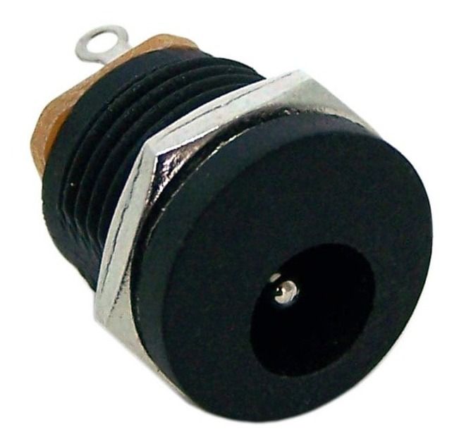 Conector Jack P4 Fêmea DC-022 5.5x2.1mm | Confira Agora - AutoCore Robótica