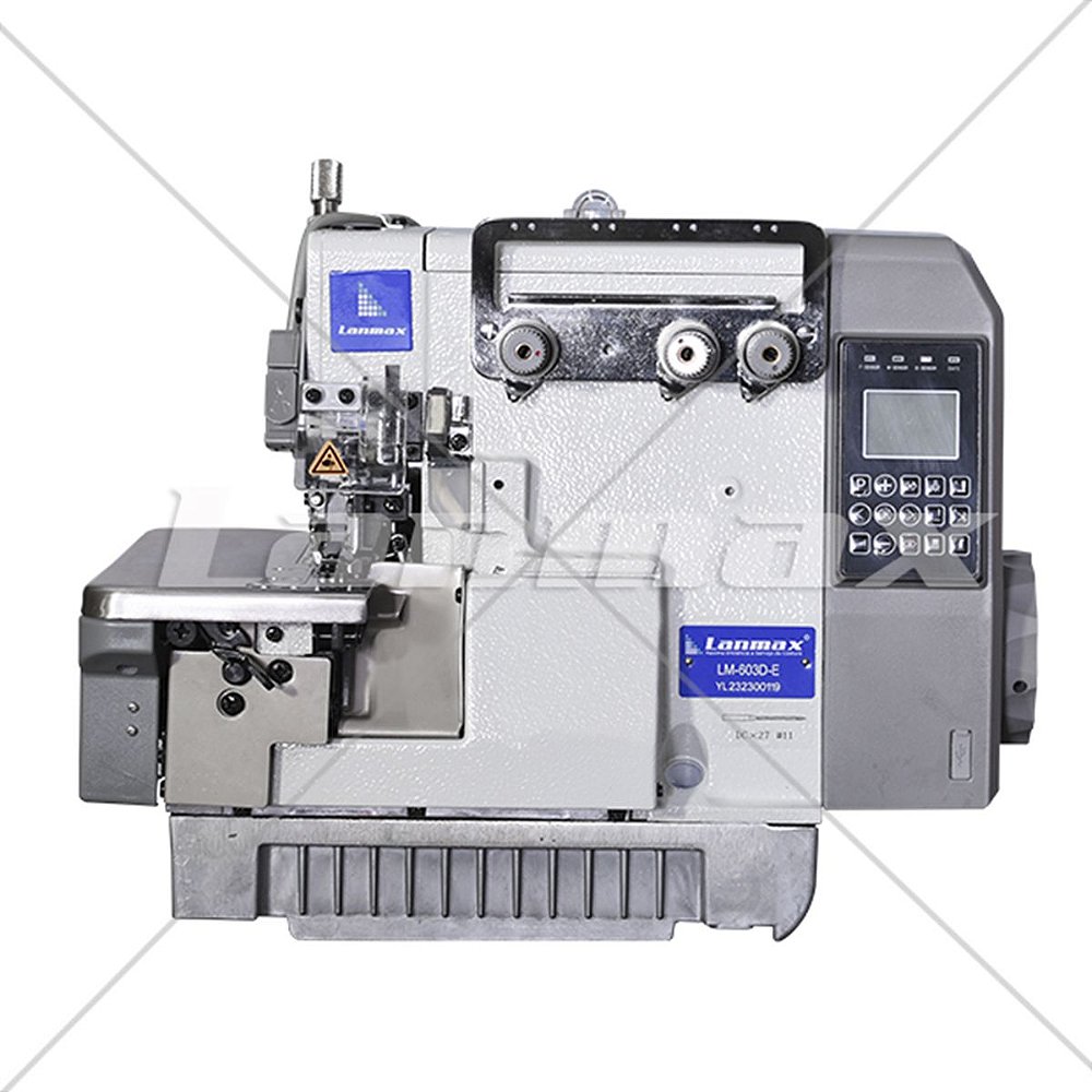 Máquina de Costura Overloque Eletrônica Direct Drive Lanmax LM-603D-E -  Plamaq Máquinas de Costura