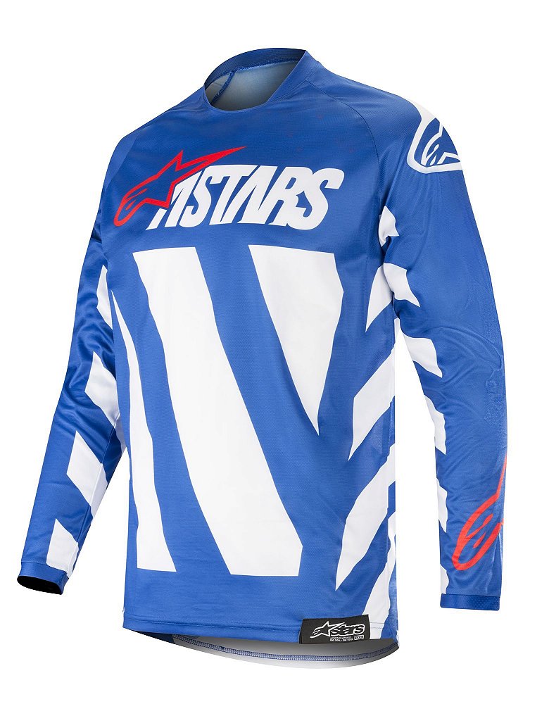Camisa Cross Motocross Alpinestars Racer Braap 2019 Azul - Moto-X Wear -  Loja ideal para Motociclista! Venha conferir as nossas novidades.