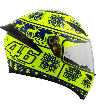 Capacete AGV K1 Winter Test 15 - Amarelo/Azul - Valentino Rossi - Moto-X  Wear - Loja ideal para Motociclista! Venha conferir as nossas novidades.