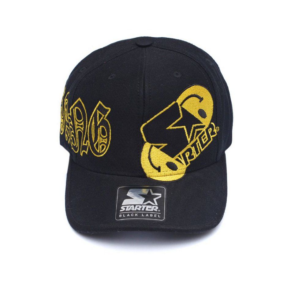 SUFGANG X STARTER - Embroidered Cap "Preto/Amarelo" - Loja Street Business  | Produtos exclusivos e limitados!