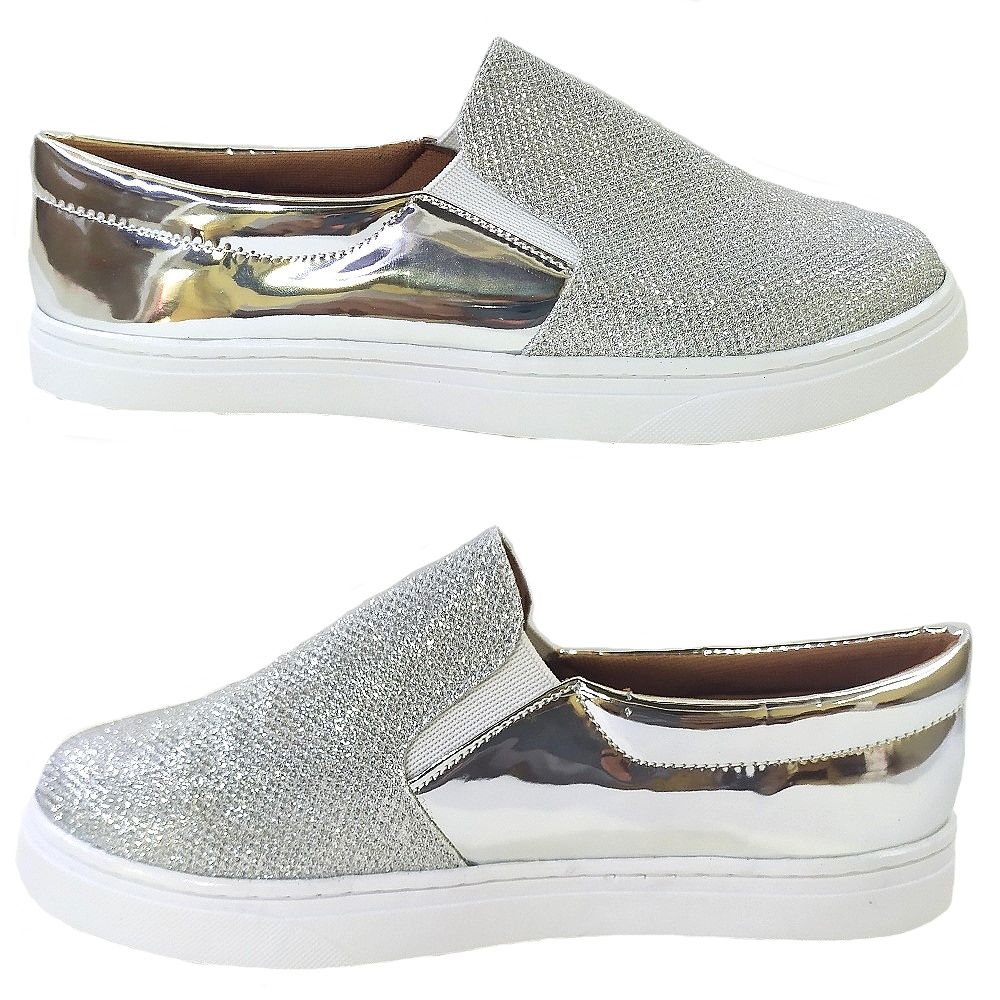 tenis glitter adulto