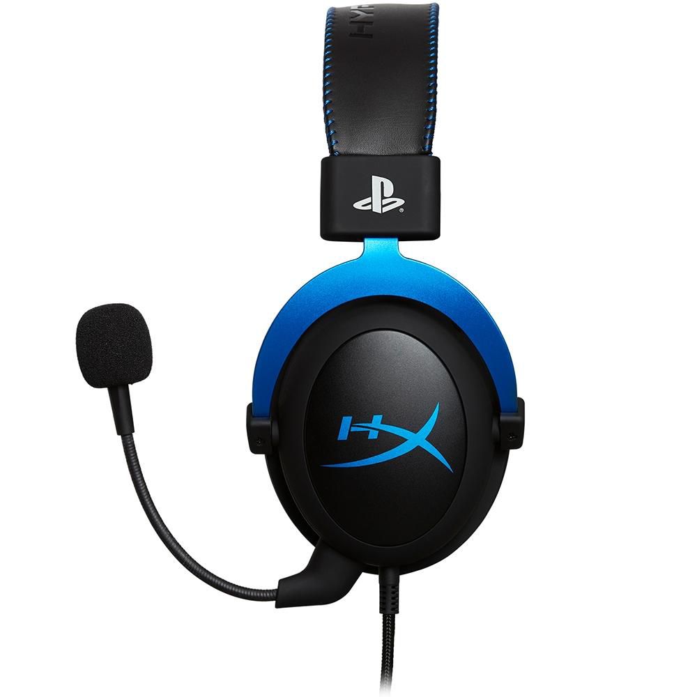 HEADSET HYPERX CLOUD BLUE PS4 GAMER HXHSCLSBL/AM Evolutek