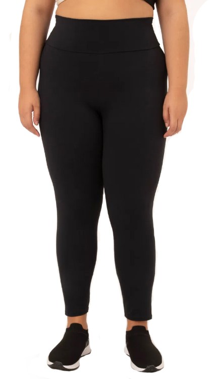 Calça Legging Suplex Moda Plus Size Cintura Alta Wolfox Wolfoxcenter 1723